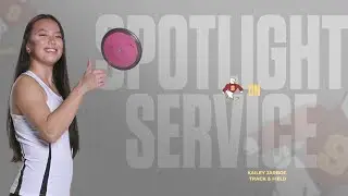 Spotlight on Service | Kailey Jarboe, Track & Field
