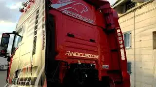 4k Scania S730 V8 Rocco Trasporti 50Th Anniversary   Man Truck TGX 680 V8 F lli Acconcia  720 X 720