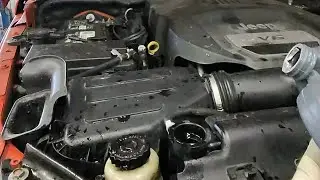 Я провожу проверку давления в системе охлаждения своего Jeep Wrangler 2016 года с двигателем 3.6L.