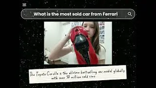 Me and Sol (BFF) 😁 social studies project-ad our is Ferrari. FERRARI'S GNARLY 