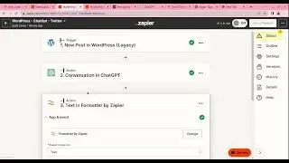 Automating Twitter Posts from WordPress with Chat Gpt 🤖 By Zapier Automation