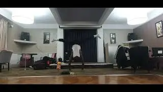 Oneface Mapacha  - MUAY THAI BOXING FITNESS AND ACROBATICS TRAINING TIME AT HOME GYM 