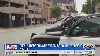 City leaders privately discuss police oversight 4p Q&A