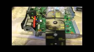How To Install Custom Fan In xbox 360 slim *Blue LED's*