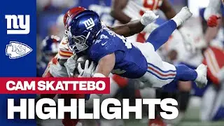 Cam Skattebo Highlights: Best of 121-yard night | New York Giants