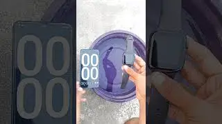 T500 smartwatch water test //T500 smartwatch 5min. water testing