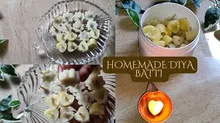 DIY Homemade diya batti in just ₹50 #homemade#diy #homeorganizer #diya #zerocost