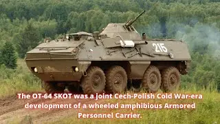 OT-64 SKOT 8-Wheeled Amphibious Armored Personnel Carrier