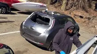 2011-2016 Nissan Versa Rear Back Glass Replacement  New York New Jersey NY NJ