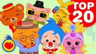 TOP 20 Canciones para Bailar con Plim Plim ♫ A Ram Sam Sam y M&aacute;s ♫ Plim Plim