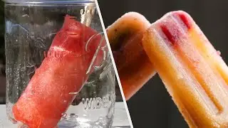 Boozy Ice Pops &bull; Tasty Recipes