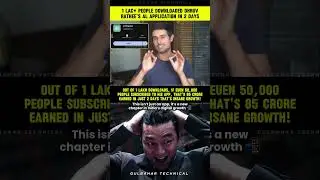 Dhruv Rathee&rsquo;s AI App Shocks India | 1 Lakh Downloads in Just 2 Days 😱📲