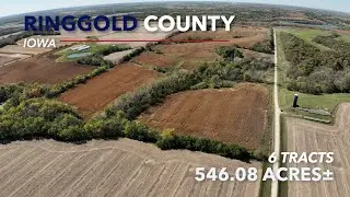 Faith Lodge Aerial Tour - Tracts 4-6  - Ringgold County, Iowa