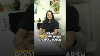 If your hair breaks while combing, watch this