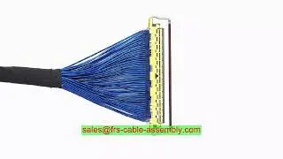Custom Coil Cable Manufacture 302-28-26-Gr-0250Fcbl Ribn 26Cond 0.05 Gray Footcnc Tech Fold-Flat Cab