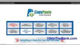 Copy Paste Cash System Video Review
