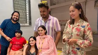 Finally Bindass Kavya Ke Birthday Celebration Ke Liye Agye 😍 Maharashtrian Style Mai hua Swagat 🥰❤️