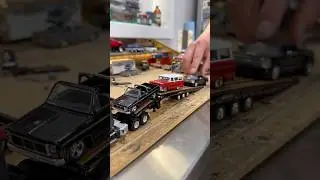 This ​⁠@FirstGearInc travelling axle trailer👌🏼#dcp #firstgear #semi #trailer #diecast #chevrolet