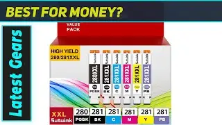 280XXL 281XXL PGI-280 CLI-281: The Best Compatible Ink for Canon PIXMA!