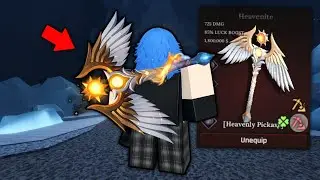 Cara Mendapatkan HEAVENLY PICKAXE Di Update MAZE Game The Forge! (ROBLOX)