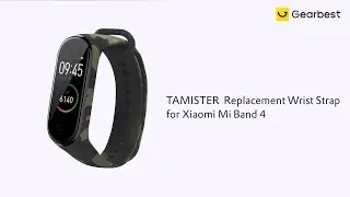 TAMISTER Camouflage Pattern Replacement Wrist Strap for Xiaomi Mi Band 4 - Gearbest.com