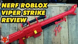 REVIEW: Nerf Roblox Viper Strike Sniper Snake Blaster