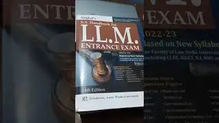 Best Book For CUET LLM Entrance Exam 2025 !