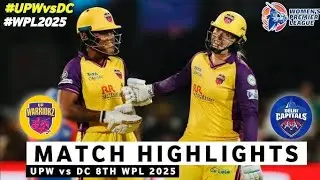 DCW vs UPW WPL 2025 8th Match Prediction | Delhi Capitals Women vs UP Warriorz Women Predictions