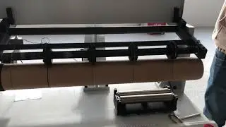 Small paper tube recutting machine / paper core cutter
