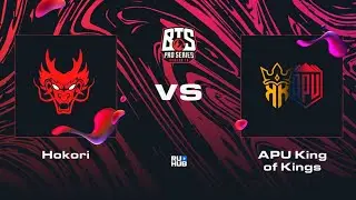Hokori vs APU King of Kings, Dota 2 BTS Pro Series 10, bo2, game 2 [Gromjkeee]