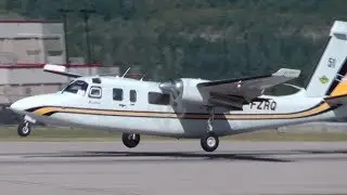 Aero Commander 690 Landing