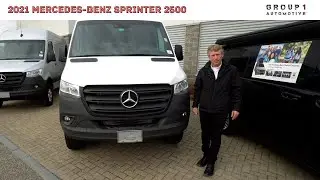 2021 Mercedes-Benz Sprinter 2500 Crew Van 144 4x4 | Video tour with Roger