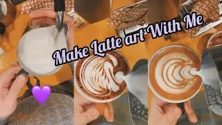🇦🇺Make Latte Art With Me | Cafe Vlog | Barista skills | 외국 카페 브이로그 | 라떼아트