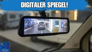 Nie wieder blind fahren! Caratec Digitaler Innenspiegel | Caravan Salon 2025