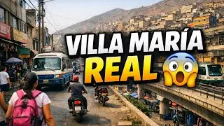 Así se vive Villa María del Triunfo en Lima 🇵🇪 | Caminata Real 4K