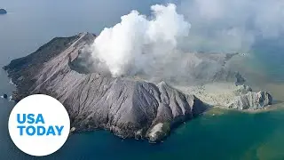 New Zealand volcano erupts while tourists still on island | USA TODAY