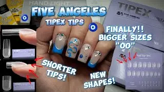 FIVE ANGELES BUILT-IN APEX TIPS NEW SHORTER SIZES! BIGGER THUMB SIZE 