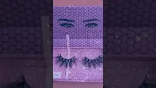 2021 The Latest Mink Eyelash Vendor | Eyelashes Business Tutorial | Customized eyelash box | #Shorts