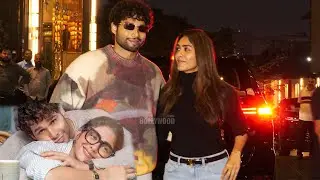 Cute Moments 💕 Mrunal Thakur & Siddhant Chaturvedi Promote Do Deewane Seher Mein