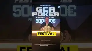 The GCA Poker Festival 2025 starts TODAY at 18:00 &ndash; and it&rsquo;s not waiting for anyone!