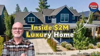 Inside a $2 Million Luxury Modern Farmhouse | Bend, Oregon Discovery West Home Tour
