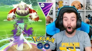 HEATRAN SHINY DE RECOMPENSA POR LA RONDA PERFECTA CON GARDEVOIR OSCURO! [POKÉMON GO-DAVIDPETIT]