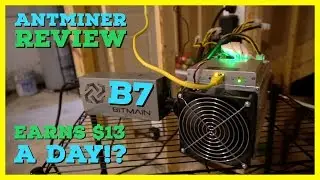 This Miner is projected to ROI in 6 Months Mining in Your BASEMENT?! Bitmain Antminer B7 Review