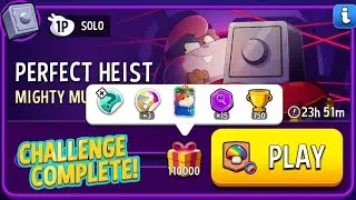 Perfect Heist Mighty Mushrooms Rainbow Match Masters Solo Challenge Score 110000 12 Moves 