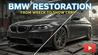 BMW M5 Full Restoration Wash | Extreme Dirt Removal & Deep Cleaning Process