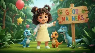 Good Manners with Dinosaurs 🦕 |Kids Manners Song| Dino Valley