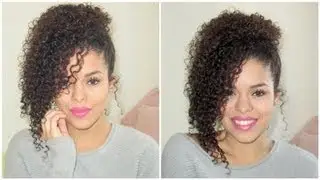 Penteado em menos de 5 minutos por Rayza Nicácio
