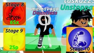 Getting Stage 8,9,10 in Shadow Lifting Simulator