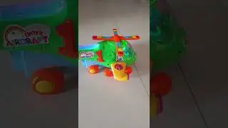 #helicopter # 3D 💡# with music#4+age# learning letters# Good toy👍👌