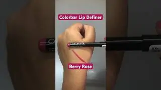Colorbar Lip Definer - Berry Rose #colorbar #shorts #shortsvideo #ytshort
